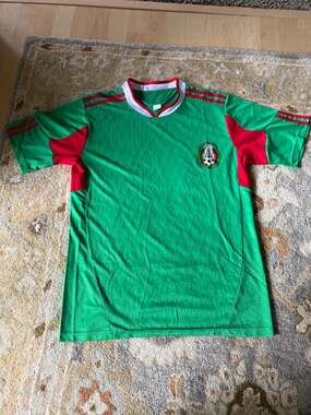 Mexico Green Short-Sleeve Soccer Jersey